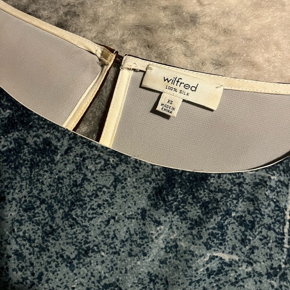 Wilfred Aritzia 100% Silk Tee Dress XS - Picture 6 of 7